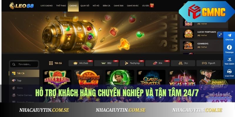 Leo88 - Review Nhà Cái Leo88, Hỗ Trợ Game Thể Thao Hot 3 Hỗ trợ khách hàng chuyên nghiệp và tận tâm 24/7