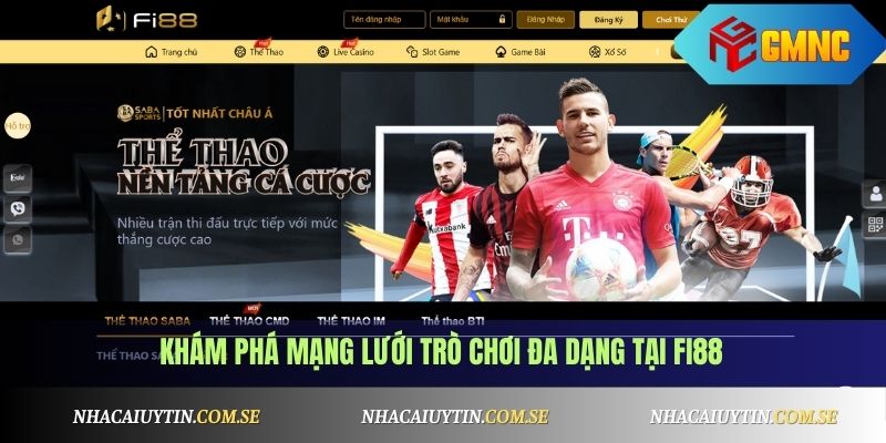 Khám phá mạng lưới trò chơi đa dạng tại Fi88