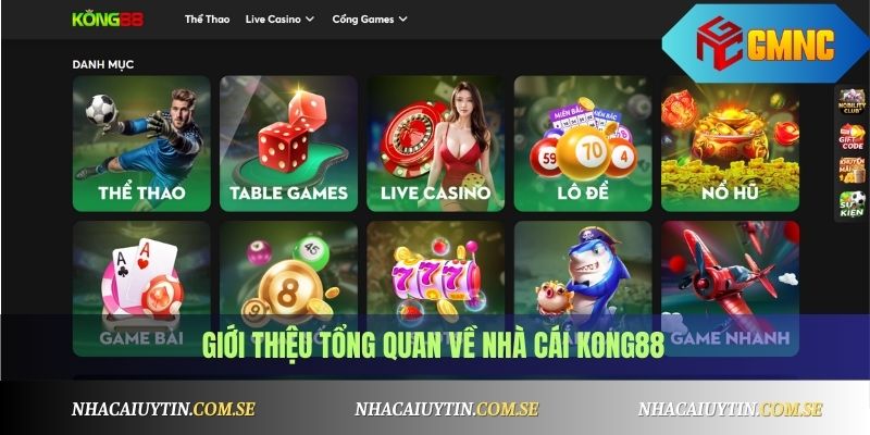 Kong88 - Nhà Cái Uy Tín, Tặng Code 88K Cho Người Mới 2 Giới thiệu tổng quan về nhà cái Kong88