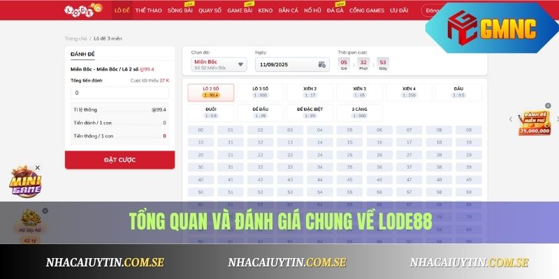 Lode88 - Trang Lô Đề Online, Dễ Trúng, Rút Tiền Nhanh 2 Tổng quan và đánh giá chung về Lode88