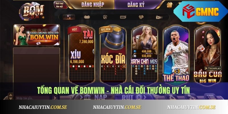 Tổng quan về Bomwin - cổng game đổi thưởng uy tín