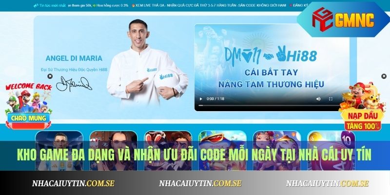 Hi88 - Review Chi Tiết Nhà Cái Hi88, Có Nên Chơi? 3 kho game đa dạng và nhận ưu đãi code mỗi ngày tại nhà cái uy tín