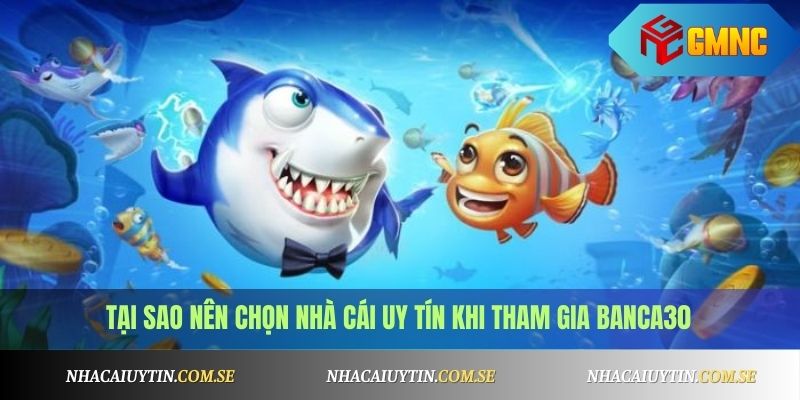 Banca30 - Trang Bắn Cá Online Uy Tín, Code Mỗi Ngày 4 Tại sao nên chọn nhà cái uy tín khi tham gia Banca30